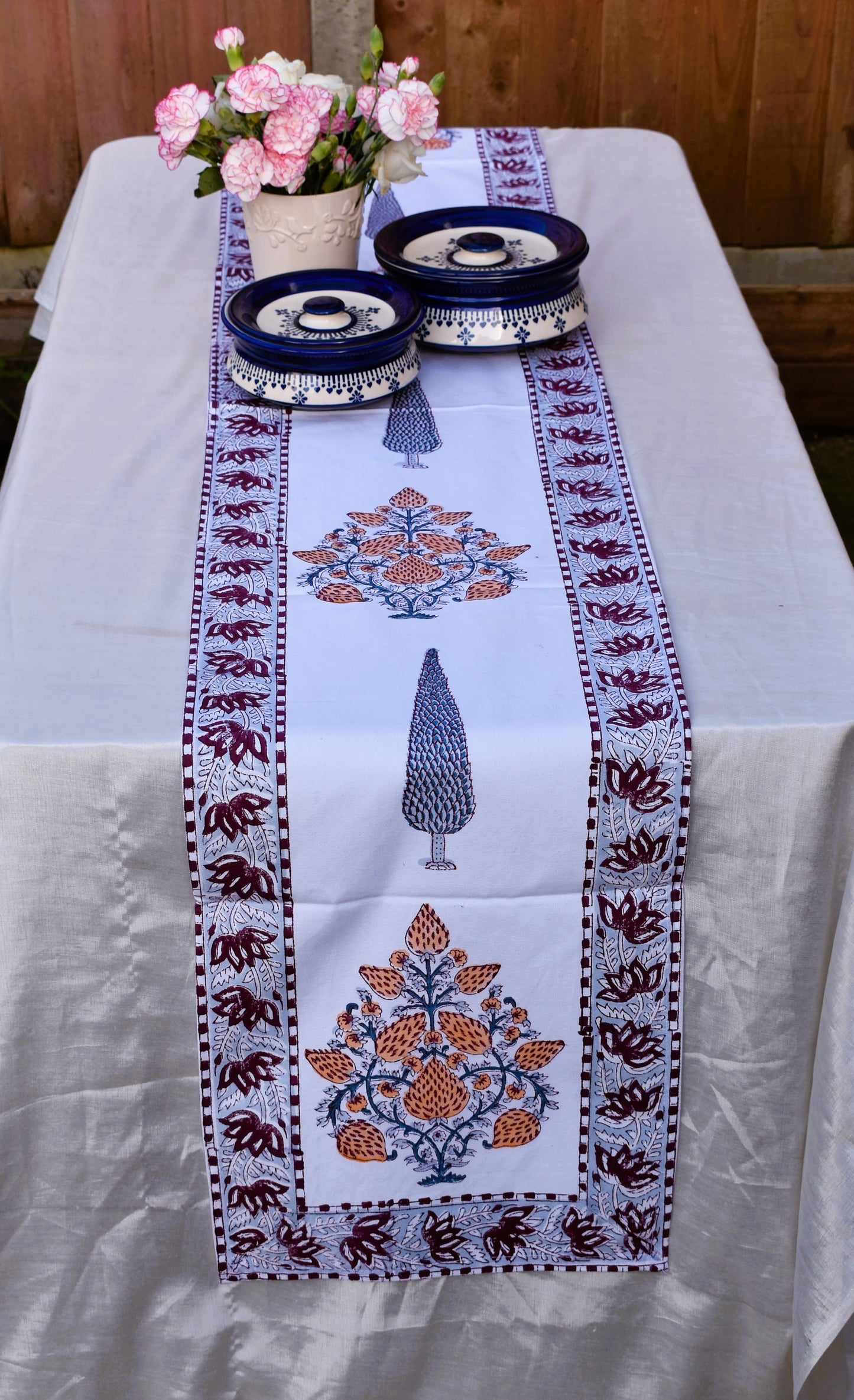 Angad - Floral Table runner