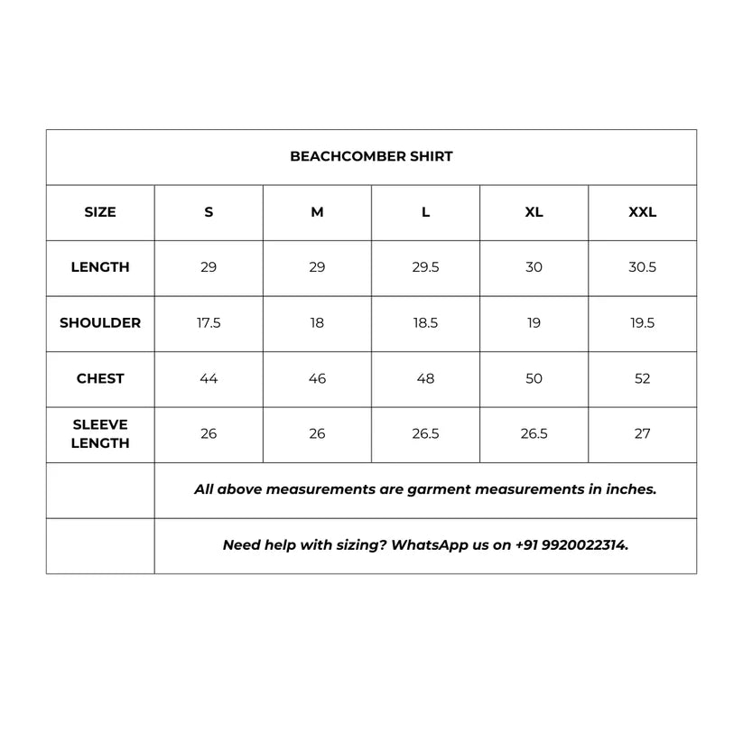 BEACHCOMBER SHIRT