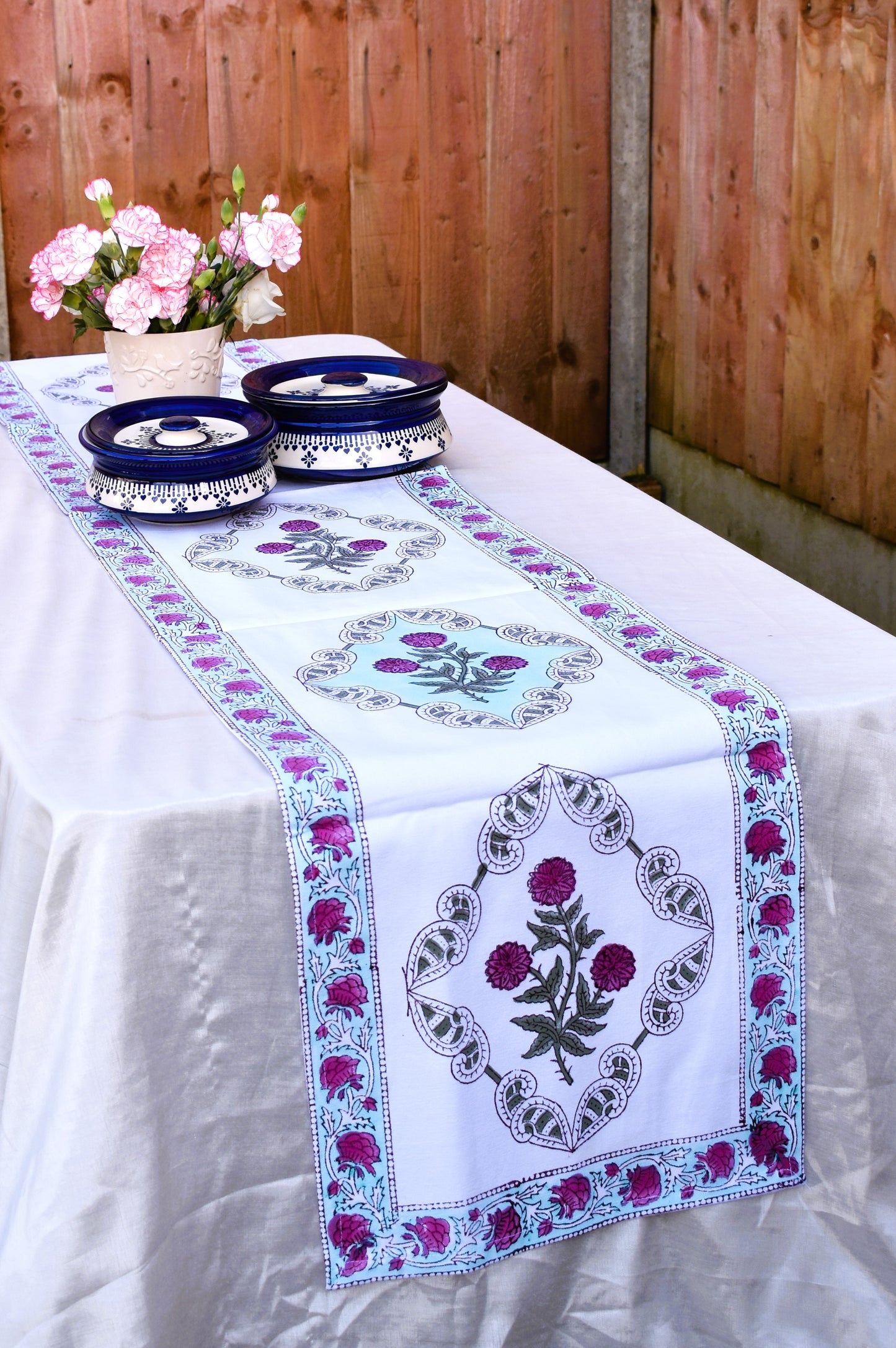 Ahalya - Floral Table runner