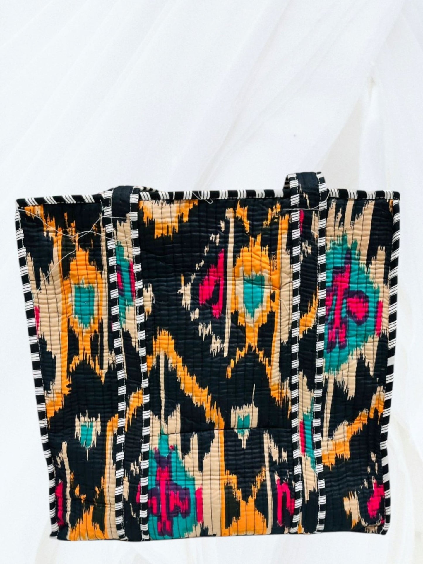 Black Aztec Tote Bag