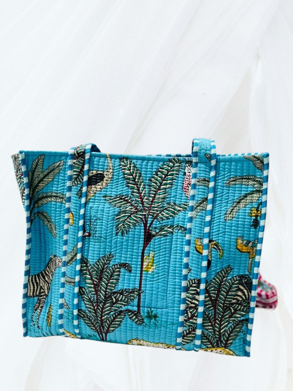 Blue Foresta Tote Bag