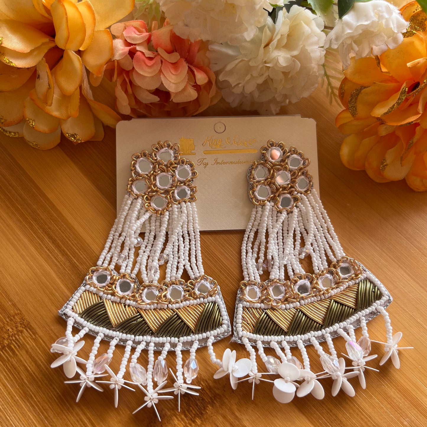 Fancy String Earrings