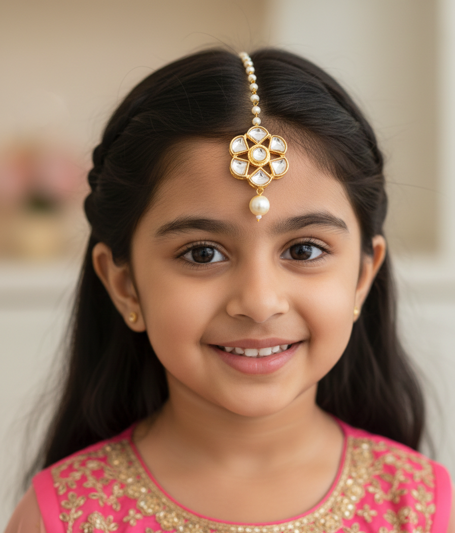 Kundan Tikka for girls