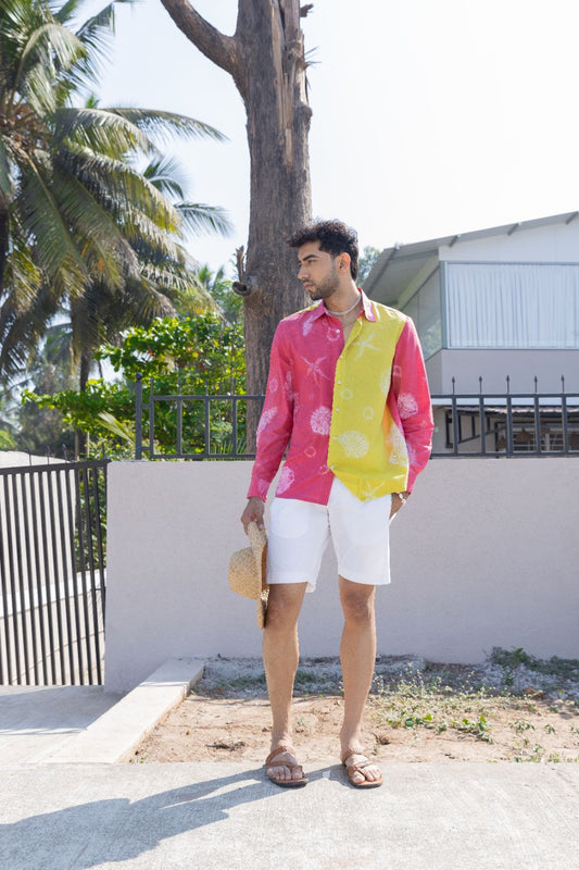 TWO-TONE RESORT SHIRT