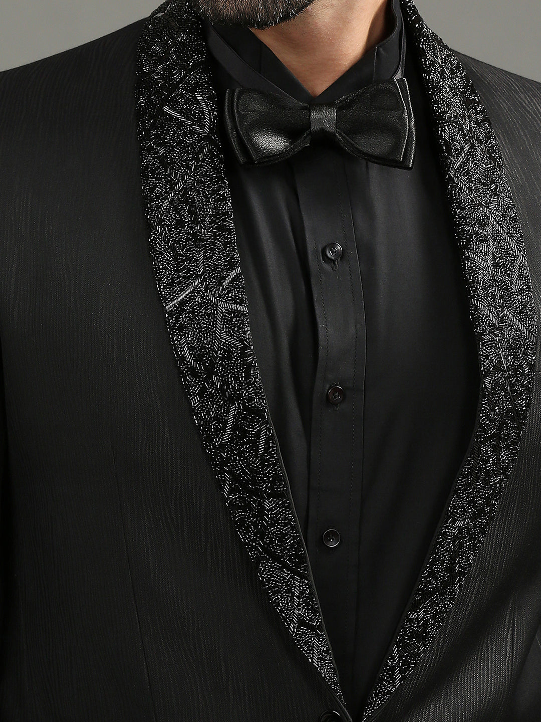 Coal Black Tuxedo for Men