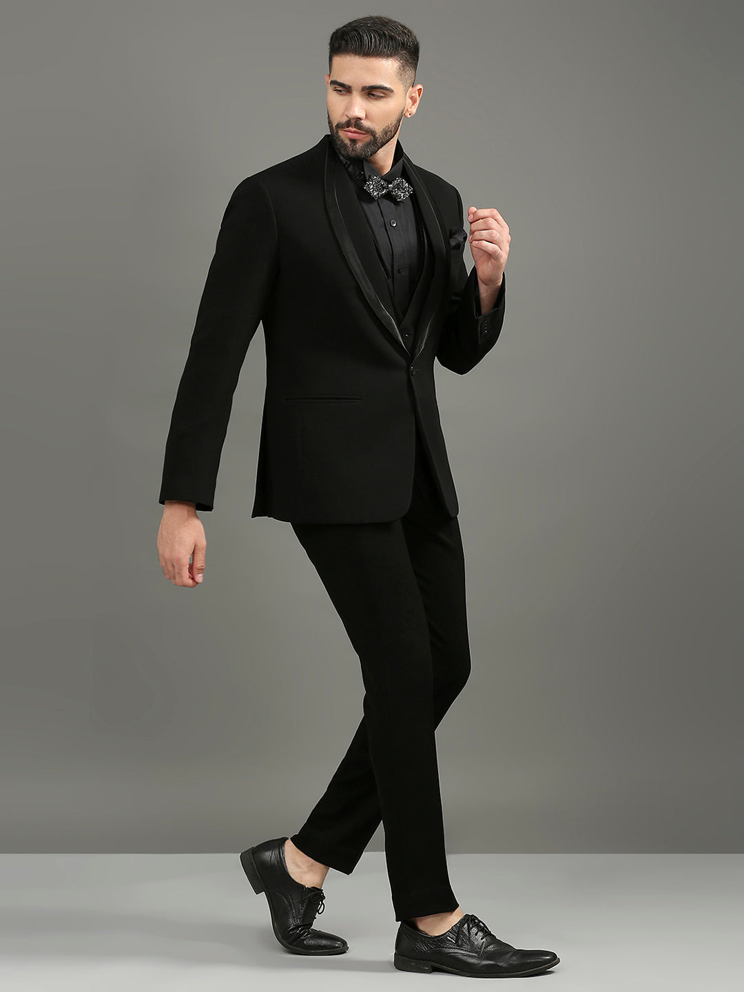 Charcoal Black Tuxedo for Men