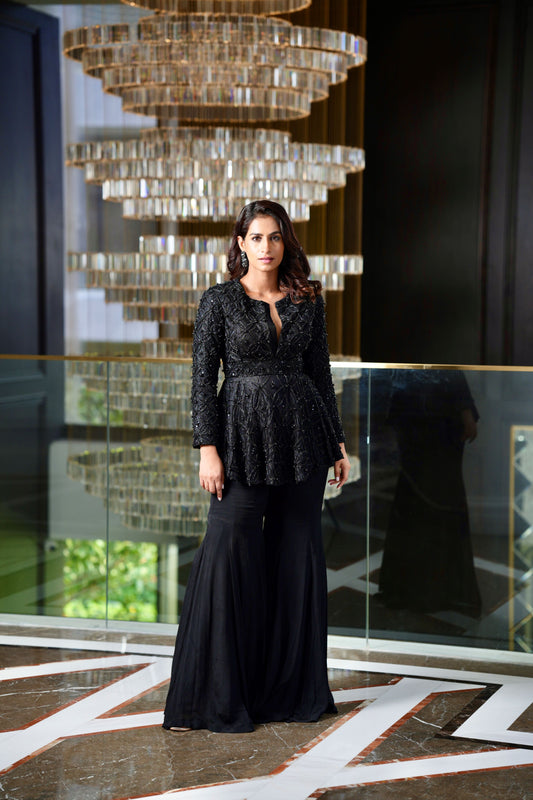 Tahira Kurta and Flared Pants Set