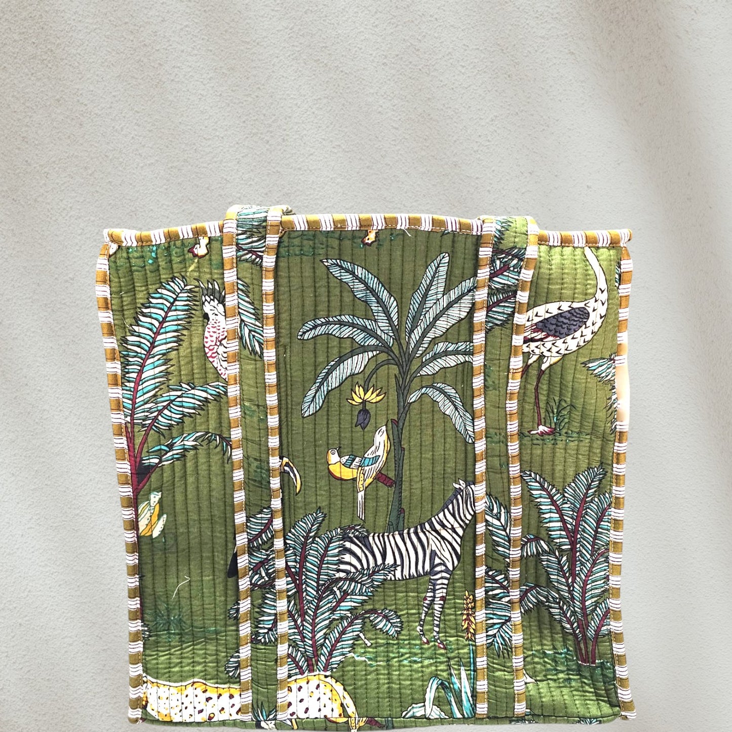 Green Jungle Tote Bag