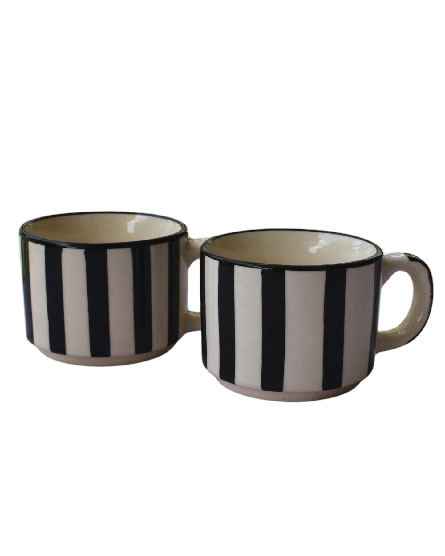 Black Ceramic Espresso Cups