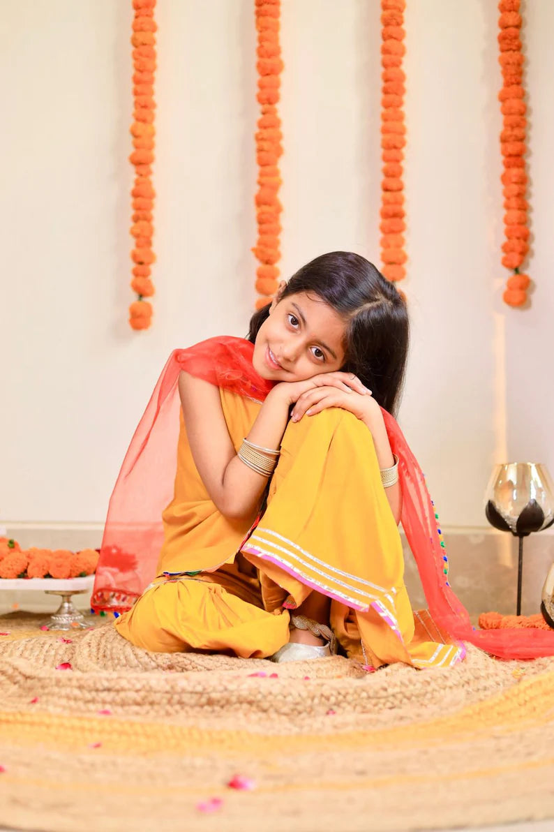 Marigold sharara