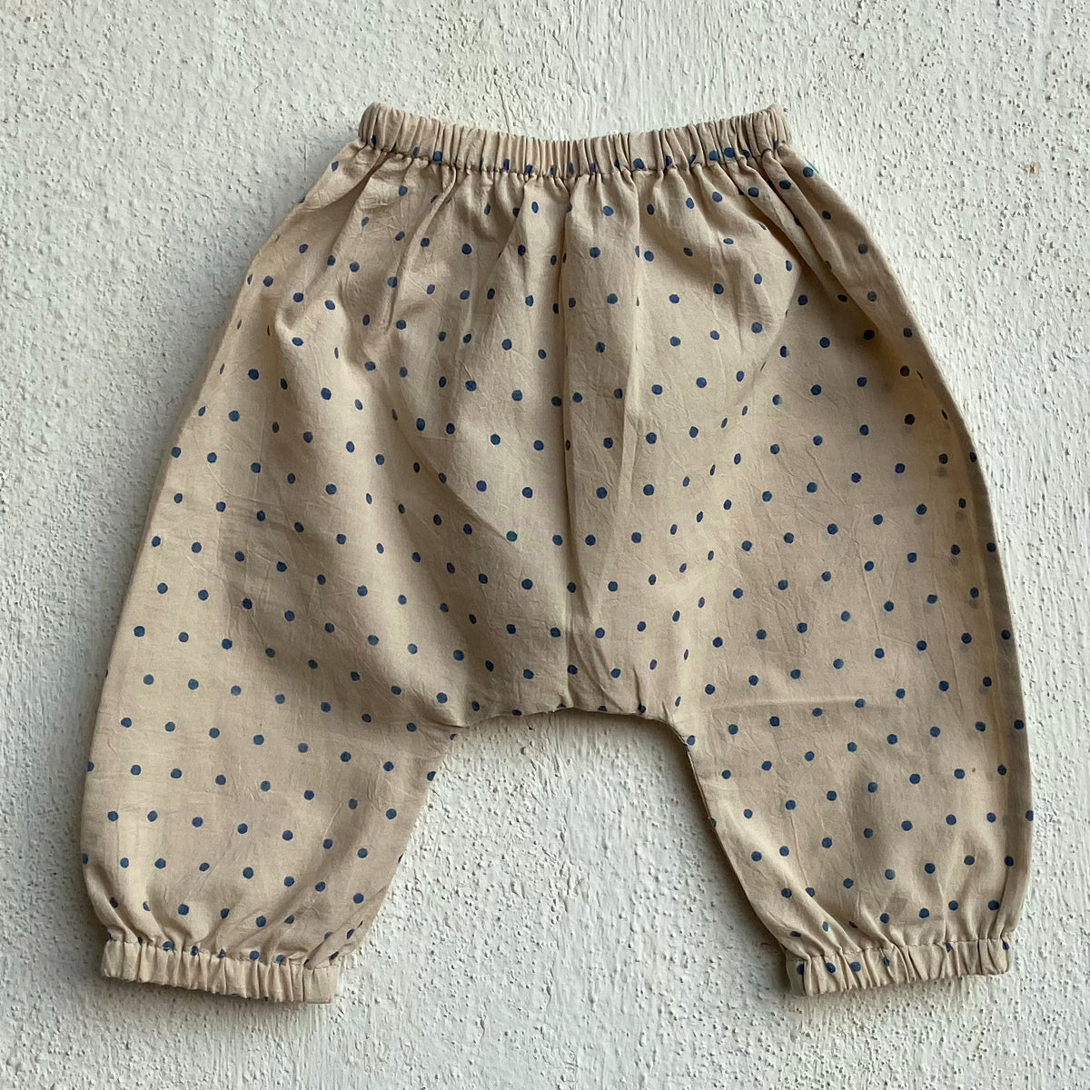 UNISEX ORGANIC INDIGO RAIDANA ANGARAKHA + MATCHING PANTS