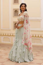 Load image into Gallery viewer, Kiah lehenga set
