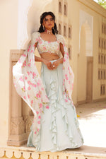 Load image into Gallery viewer, Kiah lehenga set
