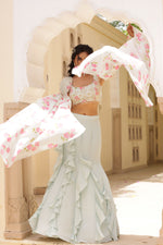 Load image into Gallery viewer, Kiah lehenga set
