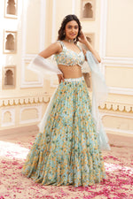 Load image into Gallery viewer, Mariam Lehenga set
