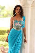 Load image into Gallery viewer, Shirin Drape skirt set
