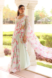 Daisy Drape saree