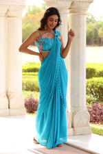 Load image into Gallery viewer, Shirin Drape skirt set
