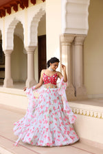 Load image into Gallery viewer, Bloom lehenga set
