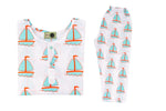 Load image into Gallery viewer, The Explorer Sailboat Night Dress
