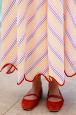 Load image into Gallery viewer, Stripe A-line Maxi Dress
