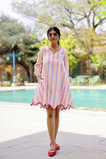 Load image into Gallery viewer, Stripe Swing Dress
