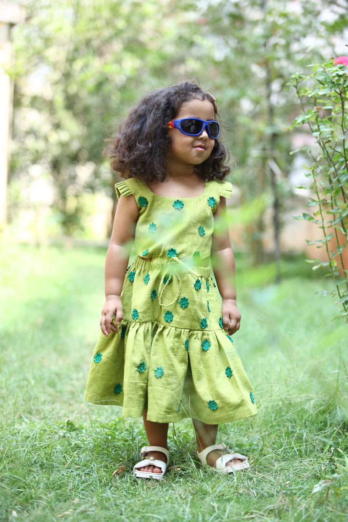 Girls Enchanted Garden Dress