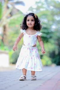 Girls Petal Cascade Dress