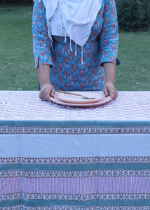 Pastel Motif Table Cloth