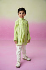 Load image into Gallery viewer, Lime Wire Kurta set

