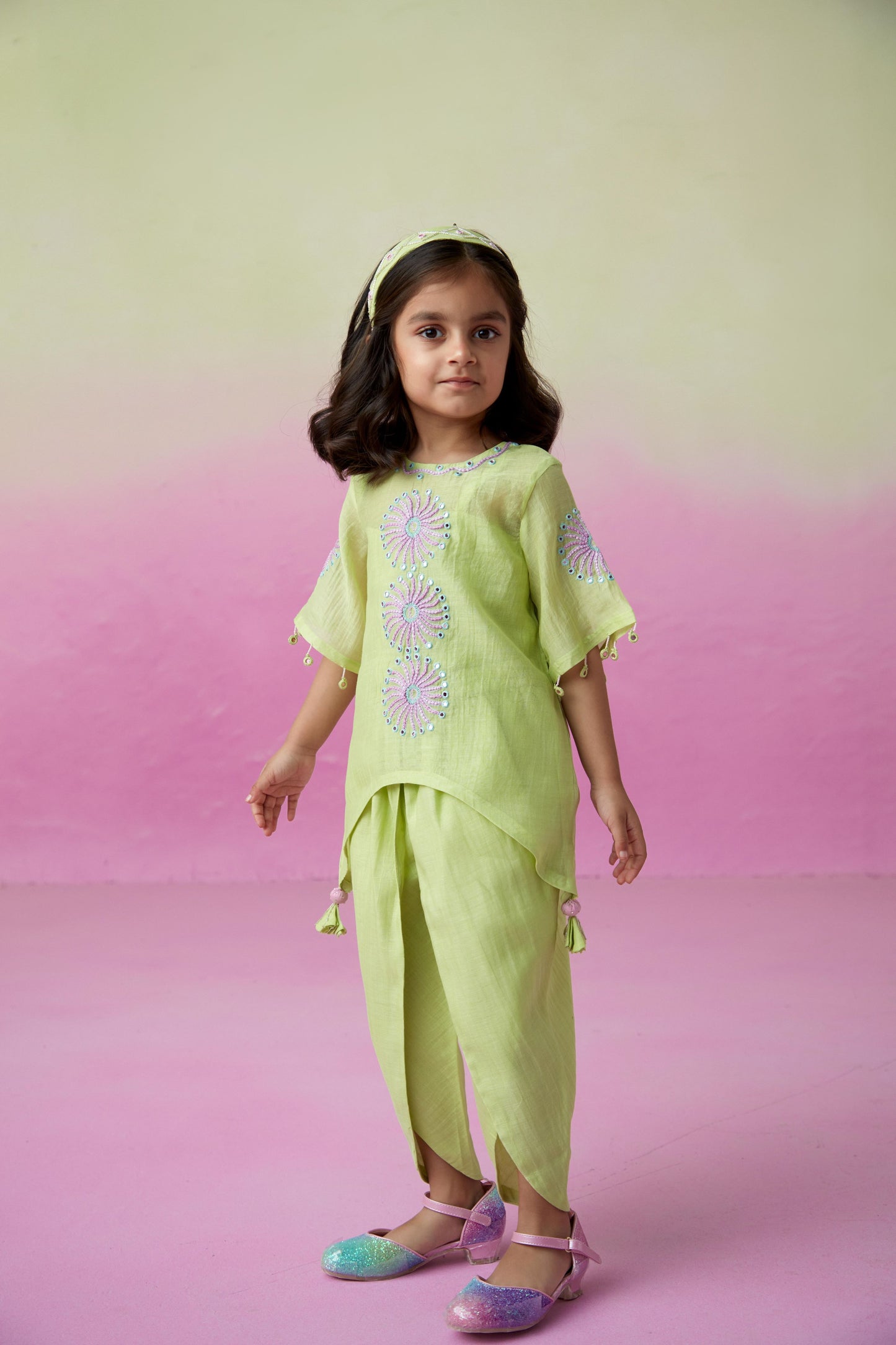 Sunshine sparkle kurta set
