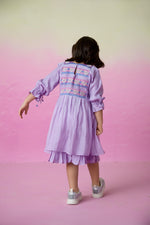 Load image into Gallery viewer, Lavender blossom dress
