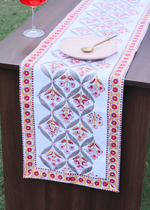Load image into Gallery viewer, Petunia Motif Table Runner
