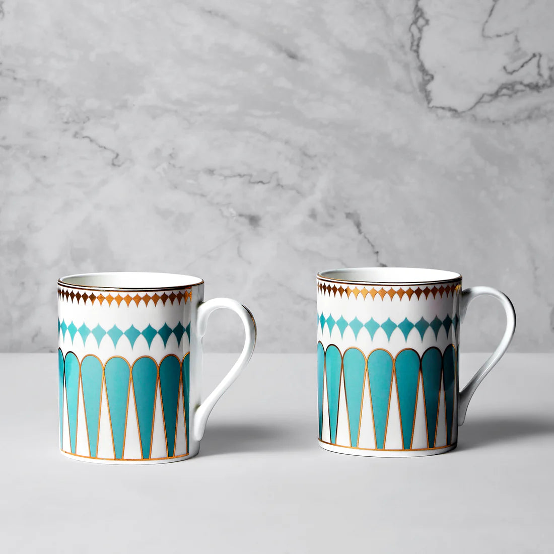 Regal Romance Swing Milk Mug Set of 2