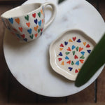 Load image into Gallery viewer, #LOVEISLOVE Mug &amp; #LOVEISLOVE Dessert Plate
