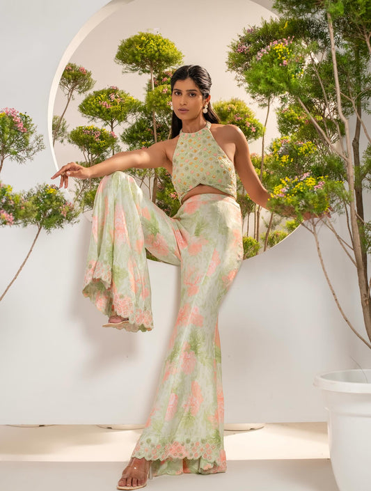 LUSH PISTACHIO CORAL SET