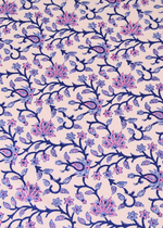 Load image into Gallery viewer, Purple Paisley Block Printed Bedsheet
