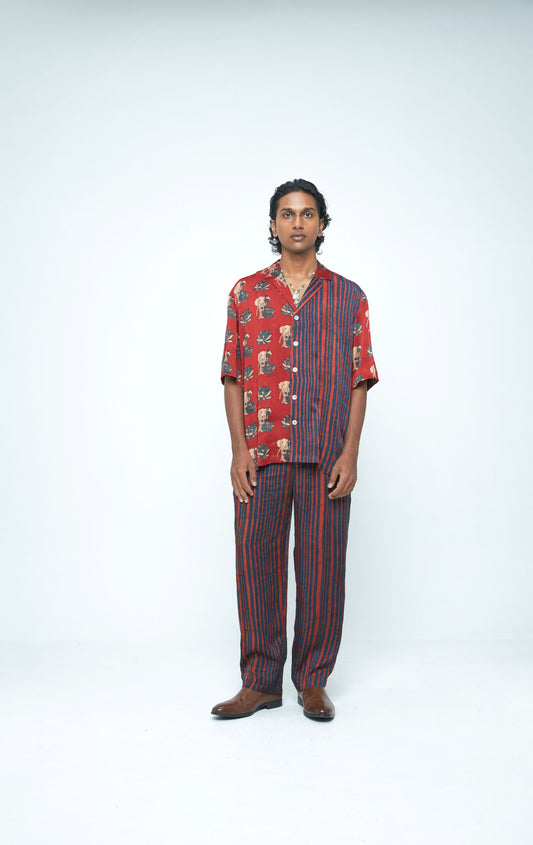 RUSTIC TAPERED PANTS