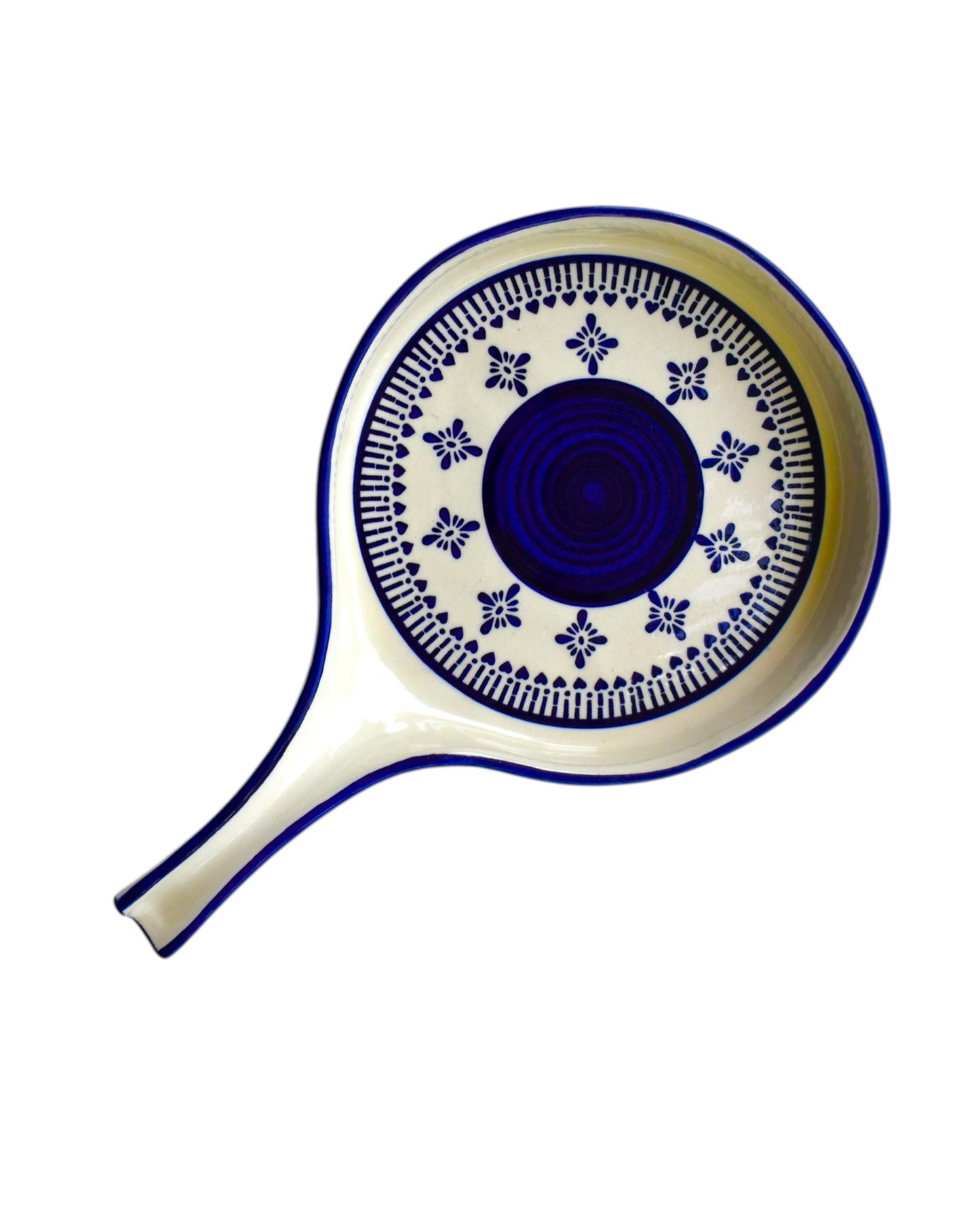Blue Pottery Serving Platter
