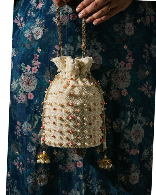 Pearl Palazzio potli bag