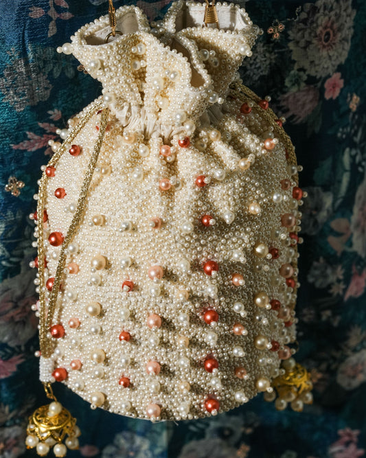 Pearl Palazzio potli bag