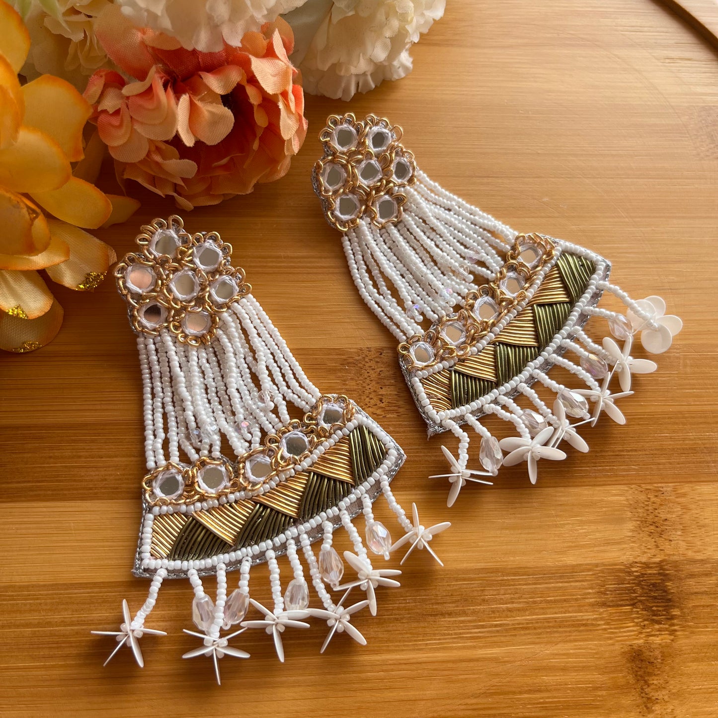 Fancy String Earrings