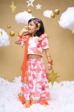 Load image into Gallery viewer, Sunshine In My Pocket - Lehenga, Blouse and Dupatta Set
