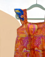 Load image into Gallery viewer, Tango Tropics Printed Tiered Dress
