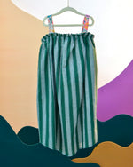 Load image into Gallery viewer, Lush Striped Tie-Up Maxi Dress

