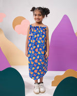 Load image into Gallery viewer, I-Peel-Good Printed Cotton Tie-Up Maxi Dress
