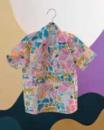 Load image into Gallery viewer, Jungle Bungle Printed Cotton Hawaiian Shirt
