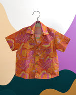 Load image into Gallery viewer, Tango Tropics Printed Cotton Hawaiian Shirt

