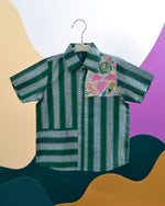 Load image into Gallery viewer, Lush Striped Cotton Casual Shirt
