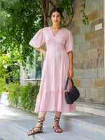 Load image into Gallery viewer, Bella Pink Maxi Dress

